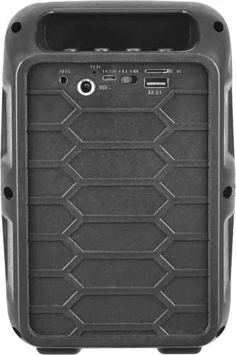 Miniatura 2 de QFX BT-60-BK Altavoz Bluetooth de 4 "con luces LED - Negro