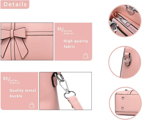 Miniatura 5 de JHVYF Carteras y bolsos de mano para mujer, bolsos de hombro