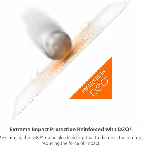 Miniatura 2 de ZAGG InvisibleShield Fusion Curve para Samsung Galaxy S22 Ultra - Protección de pantalla híbrida flexible - Reforzada con D3O - Protección extrema