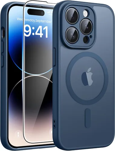 Miniatura 97 de FNTCASE Funda para teléfono Galaxy A14-5G: protección contra caídas de grado militar Samsung A14 5G, probada contra caídas de 14 pies, protector