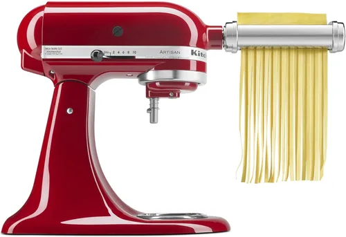 Miniatura 7 de KitchenAid Paquete de mini batidora de pie artesanal con rodillo de pasta y cortador