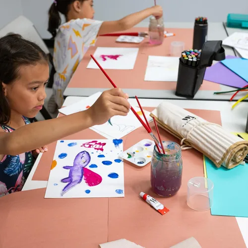 Miniatura 3 de WA Portman - Juego de 38 pinceles de pintura acrílica profesional con 5 cuchillos de paleta, pinceles versátiles para pintura al óleo y juego