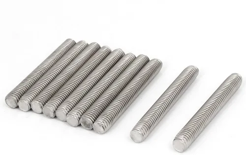 Miniatura 49 de uxcell M3 x 2.362 in 0.020 in Pitch 304 Varillas totalmente roscadas de acero inoxidable barra 10 piezas