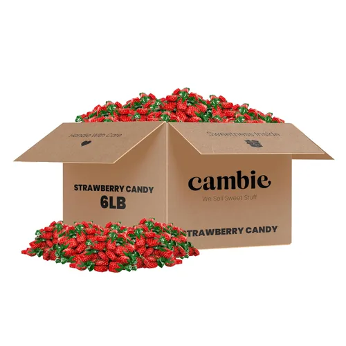Miniatura 13 de Caramelos duros surtidos con frutas envueltos individualmente de Cambie, 1 lb de caramelo de fruta con un exterior duro deliciosamente dulce con un