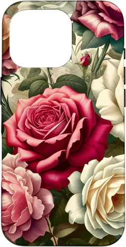 Miniatura 18 de Funda con diseño floral para iPhone 11 Pro Max, diseño victoriano vintage