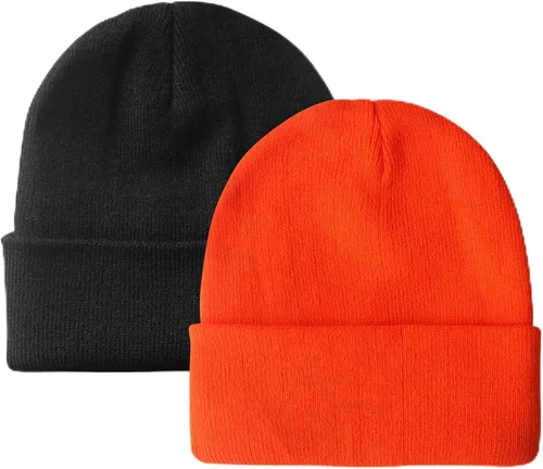 Miniatura 30 de NPQQUAN Unisex Beanie Hats for Men Women Winter Knit Beanies