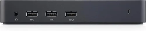 Miniatura 2 de Dell Estación de acoplamiento de triple pantalla USB 3.0 Ultra HD/4K (D3100), color negro