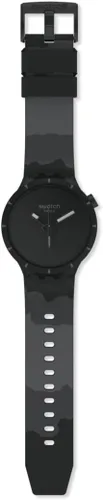 Miniatura 2 de Swatch BIG BOLD BIOCERAMIC BASALT Reloj Unisex (Modelo SB03B110), Negro -, BASALTO