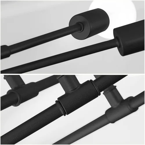 Miniatura 2 de Lámpara de Techo Semiempotrada, Candelabro Sputnik Moderno, Candelabro Sputnik Moderno de 6 Luces Lámpara de Techo con Base de Bombilla E26