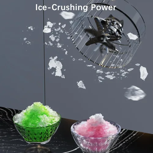 Miniatura 6 de Licuadora personal, licuadora portátil para batidos y licuados, tritura hielo, jugo, pulso, 4 programas, sin cable, recargable por USB-C, recipiente