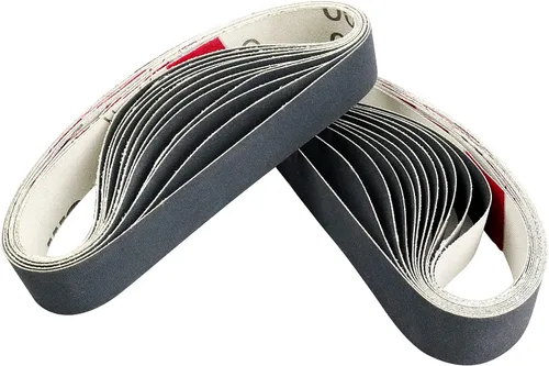 3/4" x 12" Cinturones de afilador de cuchillos y herramientas Ken Onion, cinturones de afilado de herramientas de 800 granos para afiladores Work