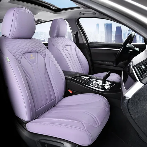 Miniatura 25 de FLORICH Fundas de asiento para automóviles, fundas de asiento impermeables, fundas de asiento de cuero para automóvil, paquete de 2, protector
