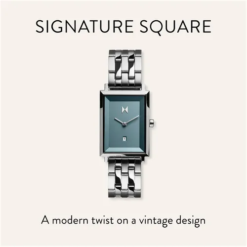 Miniatura 7 de MVMT - Reloj modelo Signature Square para mujer, analógico y minimalista