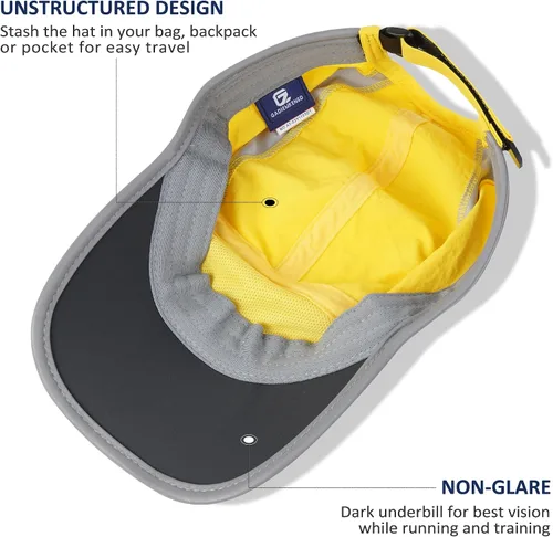 Miniatura 4 de GADIEMKENSD Sombrero reflectante plegable para exteriores, diseño sin estructura, protección solar UPF 50+, sombreros deportivos para mujeres