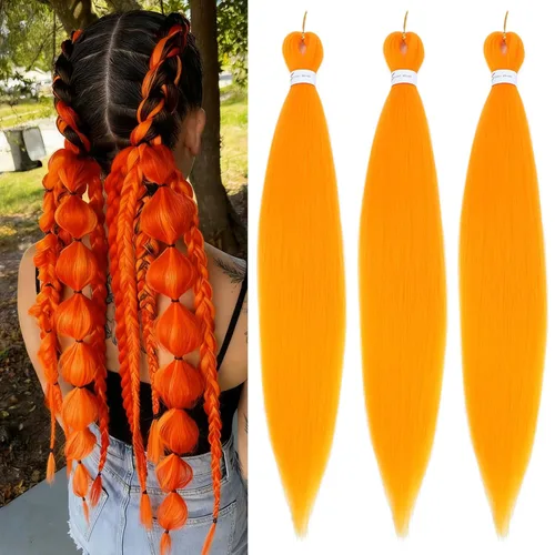 Miniatura 12 de Cabello trenzado preestirado de 26 pulgadas, 8 paquetes 1B, trenzas bohemias de ganchillo con textura Yaki suave para mujeres negras, no tóxico