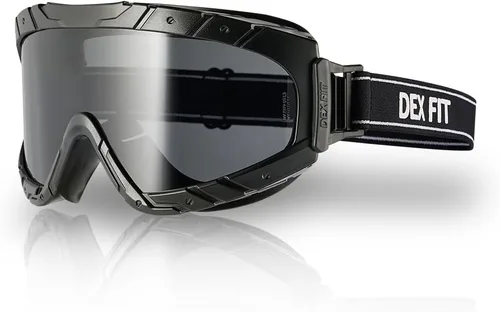 Miniatura 11 de DEX FIT Gafas de seguridad protectoras SG220; protección ocular Z87, antiniebla y antiarañazos, para trabajo, ajustables, unisex