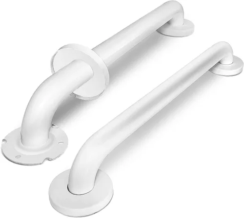 Miniatura 15 de Barras de agarre para discapacitados de 24 pulgadas, paquete de 2 barras de agarre de acero inoxidable para bañeras y duchas, barras de seguridad