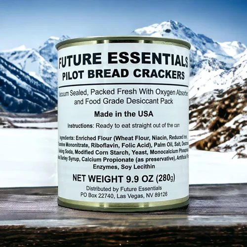 Miniatura 8 de Future Essential Sailor Pilot Bread Crackers Galletas de barco Hardtack Comida de supervivencia de emergencia 30 años de vida útil Listo