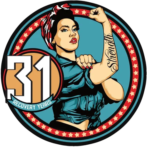 Miniatura 38 de Sobriety Coin – Rosie Strength Tattoo Recovery AA Chip, medallón de alta resistencia, regalo perfecto para cualquier persona en recuperación