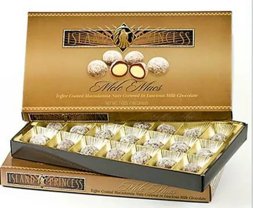 Miniatura 3 de Mele Macs - Nueces de macadamia recubiertas de caramelo cubiertas de chocolate con leche (dos cajas de 7 onzas)