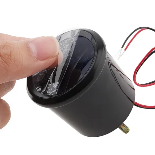 Miniatura 9 de Medidor de temperatura del agua para automóvil, 2 pulgadas, 2.047 in, 12 V, 104.0-248.0 °F, universal mecánico, eléctrico, medidor de temperatura