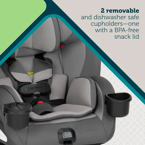 Miniatura 10 de Safety 1st EverSlim - Asiento de automóvil convertible 4 en 1, clip de pecho SecureTech, ultra delgado, 4 modos de bebé a refuerzo, asiento