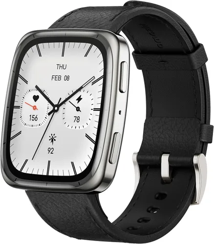Miniatura 10 de Amazfit Active 2 Sport Smart Watch Fitness Tracker para Android y iPhone, 1.732 pulgadas, batería de 10 días, resistente al agua, mapas GPS, monitor