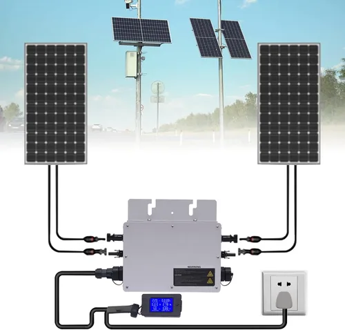 Miniatura 6 de 700W Solar Grid Tie Micro Inverter Micro Inversor Solar Grid Tie Microinversor Pantalla LCD IP65 Auto Enfriamiento IP65 Control Digital 3 Modo