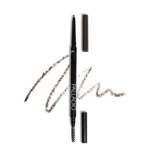 Miniatura 9 de Palladio Beauty - Lápiz definidor de cejas, lápiz de cejas ultra preciso con poder de larga duración, brocha de carrete mezcla color para un acabado