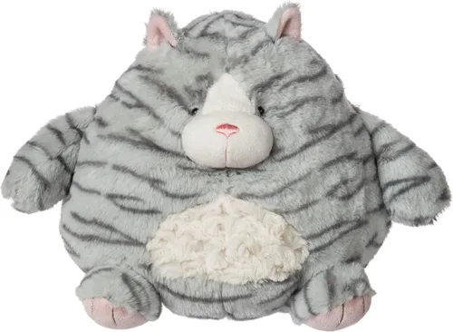 Miniatura 3 de Mary Meyer Almohada Puffernutter de peluche suave, 10 pulgadas, gatito