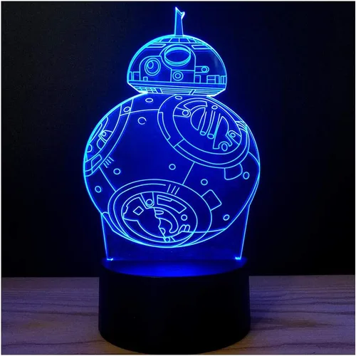 Plataforma de ilusión 3D, luces nocturnas, interruptor táctil, 7 cambio de color, alimentación USB, lámpara de escritorio LED para decoración del
