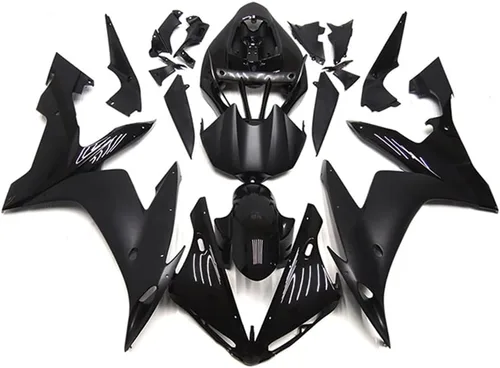 Miniatura 15 de FLPRO - Carenados completos de inyección de color negro brillante para Yamaha 2002 2003 YZF-R1 02 03 YZF1000 R1 de plástico ABS Carrocerías Kit