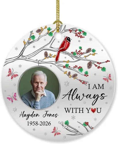 Miniatura 14 de Adorno de 5º aniversario, decoración del árbol de Navidad, nombres personalizados y recuerdos de aniversario de fotos, regalos para parejas juntas