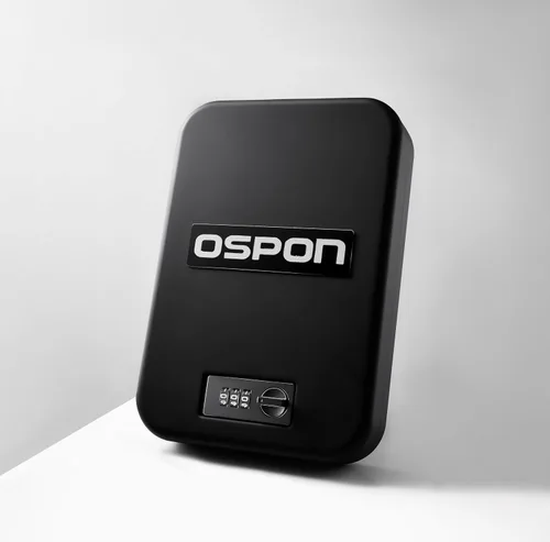 Miniatura 4 de Caja de seguridad portátil para armas con cerradura de combinación, pequeña caja fuerte oculta para pistola para mesita de noche de coche, caja