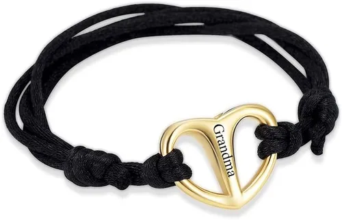Miniatura 2 de Pulsera de cremación de corazón para cenizas, pulsera de urna conmemorativa ajustable para cenizas de un ser querido joyería de cremación