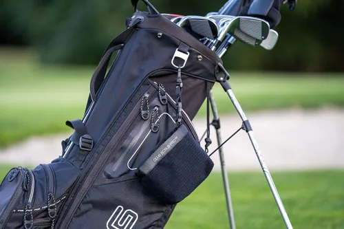 Miniatura 7 de Club Scrub Bolsa de limpieza para palos de golf y pelotas de golf, forro impermeable con tecnología de cara limpia, clip desmontable, lavable a
