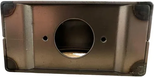 Miniatura 3 de Caja de seguridad de puerta de acero de 2 pulgadas, caja de puerta, caja de bloqueo para puertas y vallas, perilla de manija de puerta y perilla