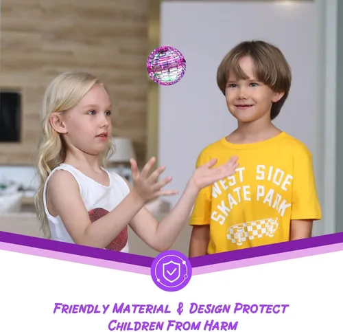 Miniatura 8 de Esfera de orbe voladora con luces, regalo para Navidad, cumpleaños, para niños y adolescentes de 6 a 10 años o más, para interiores y exteriores
