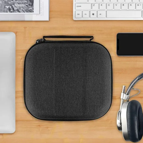 Miniatura 6 de Estuche duro para audífonos ATH-M50, M50x, ANC29, ESW10, WS77, AKG K545, K619, K167, SONY MDR-XB950, MDR-XB920, MDR-XB900 y más, funda de viaje Tela