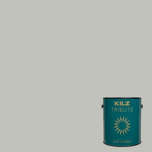 Miniatura 114 de KILZ TRIBUTE Pintura e imprimación, para interiores, semibrillante, Vintage Indigo, 1 galón Índigo Victoria