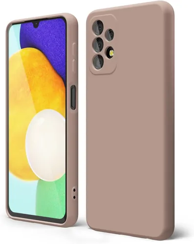 Miniatura 167 de oakxco Funda para teléfono Samsung Galaxy A12 con agarre de silicona líquida, linda delgada fina suave cubierta de gel de goma TPU lisa para mujeres