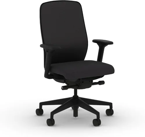 Miniatura 44 de HON Nucleus - Silla de trabajo con control avanzado de inclinación sincronizada, silla de oficina con soporte lumbar, brazos ajustables en altura