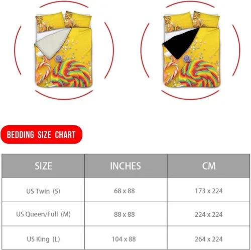 Miniatura 4 de Aztec Southwest - Juego de funda de edredón de tamaño individual de nativos americanos, funda de edredón tamaño matrimonial con fundas de almohada