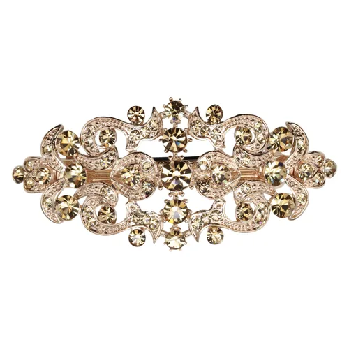 Miniatura 23 de Faship Precioso pasador floral de cristal AB Rhinestone