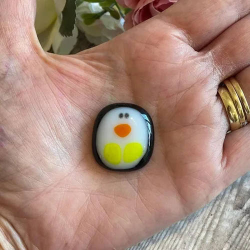 Miniatura 2 de Un Pequeño Abrazo de Pingüino de Bolsillo, Mini Decoración de Animal Lindo Juguete Divertido de Abrazo de Bolsillo Pingüino para Alivio del Estrés