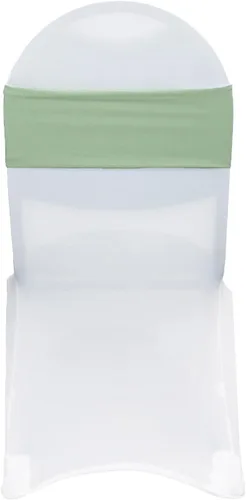 Miniatura 33 de YOUR CHAIR COVERS - Bandas elásticas de elastano para sillas, color negro (paquete de 10), bandas elásticas universales para banquetes, fiestas