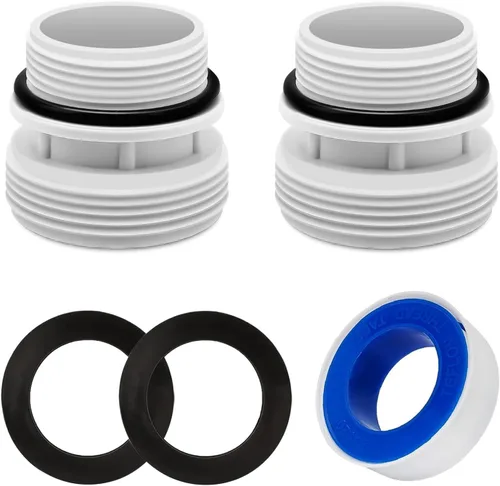 Paquete de 4 adaptadores de conversión de manguera de 179.528 in a 1 1/2 pulgadas, kit de conversión de manguera de filtro compatible con accesorios