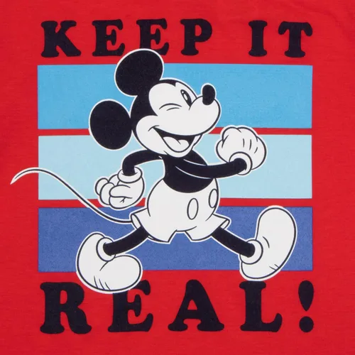 Miniatura 6 de Disney Mickey Mouse - Conjunto de 3 piezas para niños, camiseta de manga corta, camiseta de manga larga y pantalones deportivos, paquete de 3