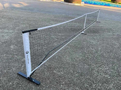 Miniatura 3 de Redes de pickleball, 22 pies de tamaño reglamentario portátil al aire libre Picklenet red de tenis con bolsa de transporte para patios traseros