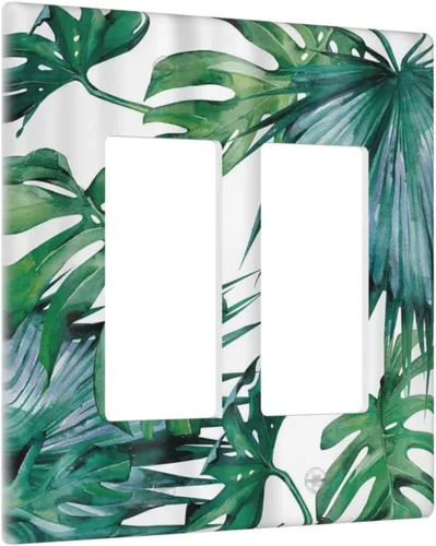 Miniatura 52 de Cubiertas Decorativas para Placas de Interruptor Abstracto Moderno de Mediados de Siglo Arco Boho Sol Dorado Hoja 1 Gang Placa de Pared Cubierta